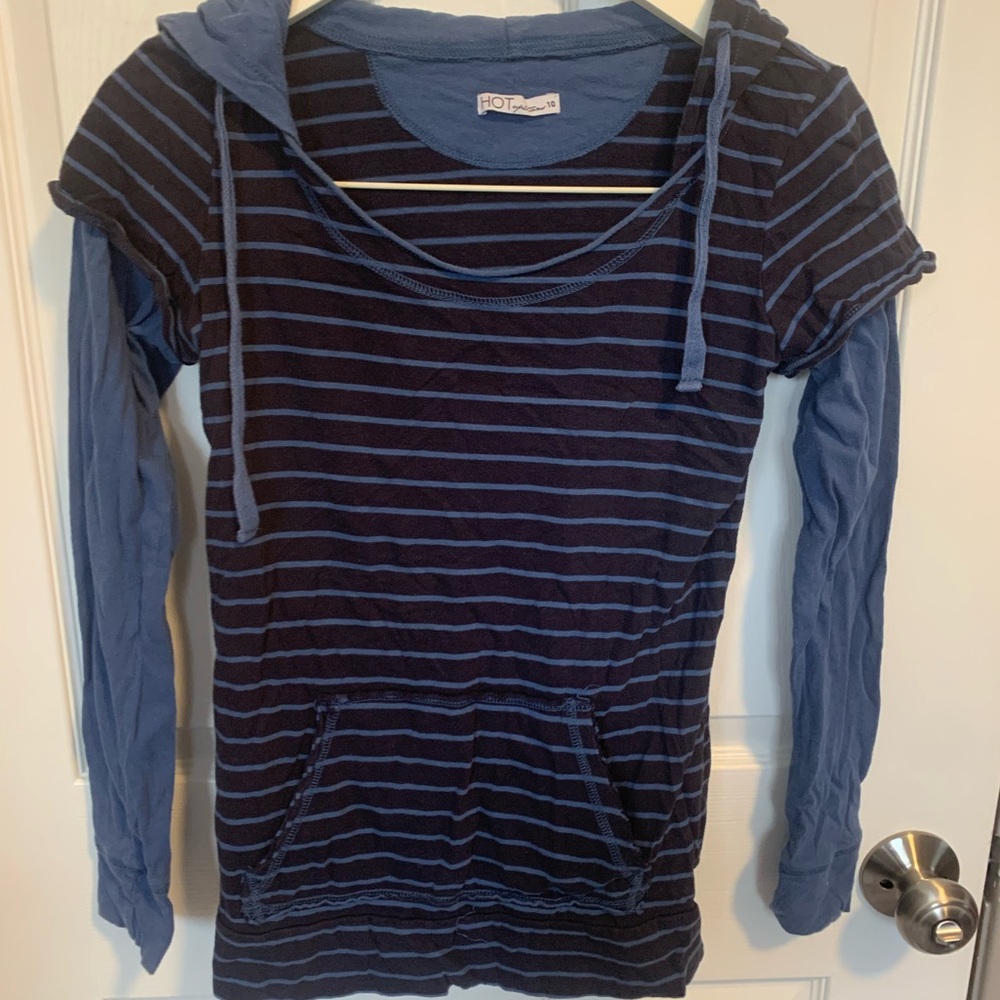 Hot Options Blue Top